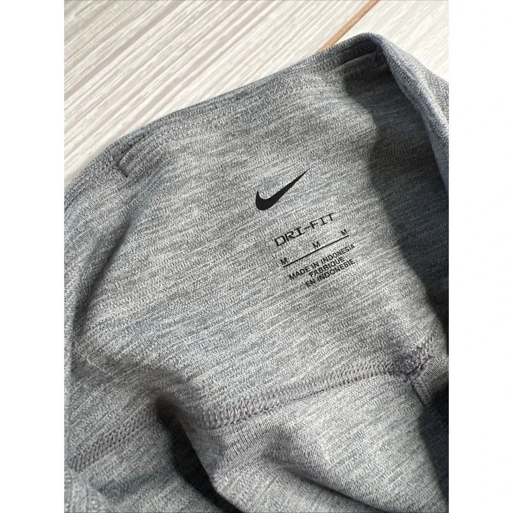 Nike Dri-fit One Womens Leggings Size Medium Gray